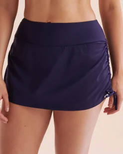 Blue Coastal Swim Skirt*Women Bikini Bottoms