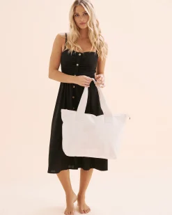 OFF THE BEACH Canvas Tote Bag*Women Bags
