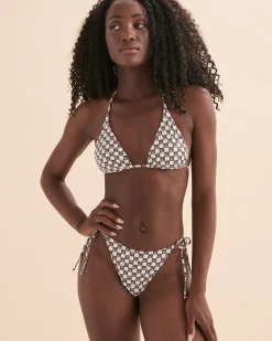 Cast A Spell Side Tie High Leg Bikini Bottom*Women Bikini Bottoms