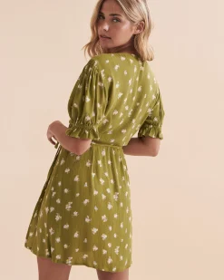 Chiquita Mini Wrap Dress*Women Dresses