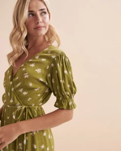Chiquita Mini Wrap Dress*Women Dresses
