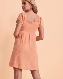 CLEARWATER COVE Short Sleeve Dress*Women Dresses