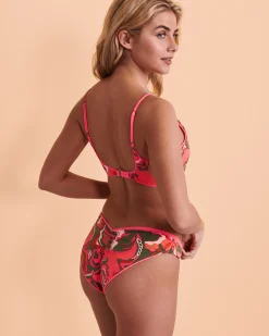 Coral Lava Bralette Bikini Top*Women Bikini Tops