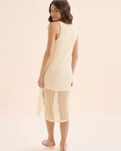 TURQUOISE COUTURE Crochet Dress*Women Dresses