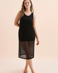 TURQUOISE COUTURE Crochet Dress*Women Dresses