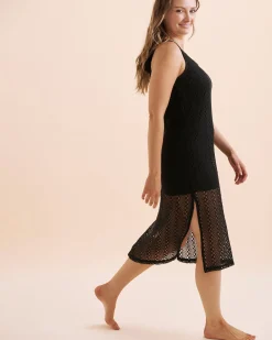 TURQUOISE COUTURE Crochet Dress*Women Dresses