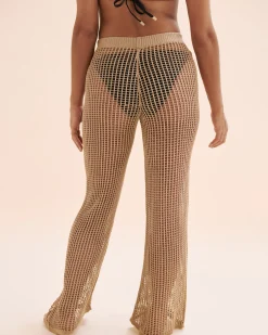 Crochet Wide Leg Pants*Women Pants