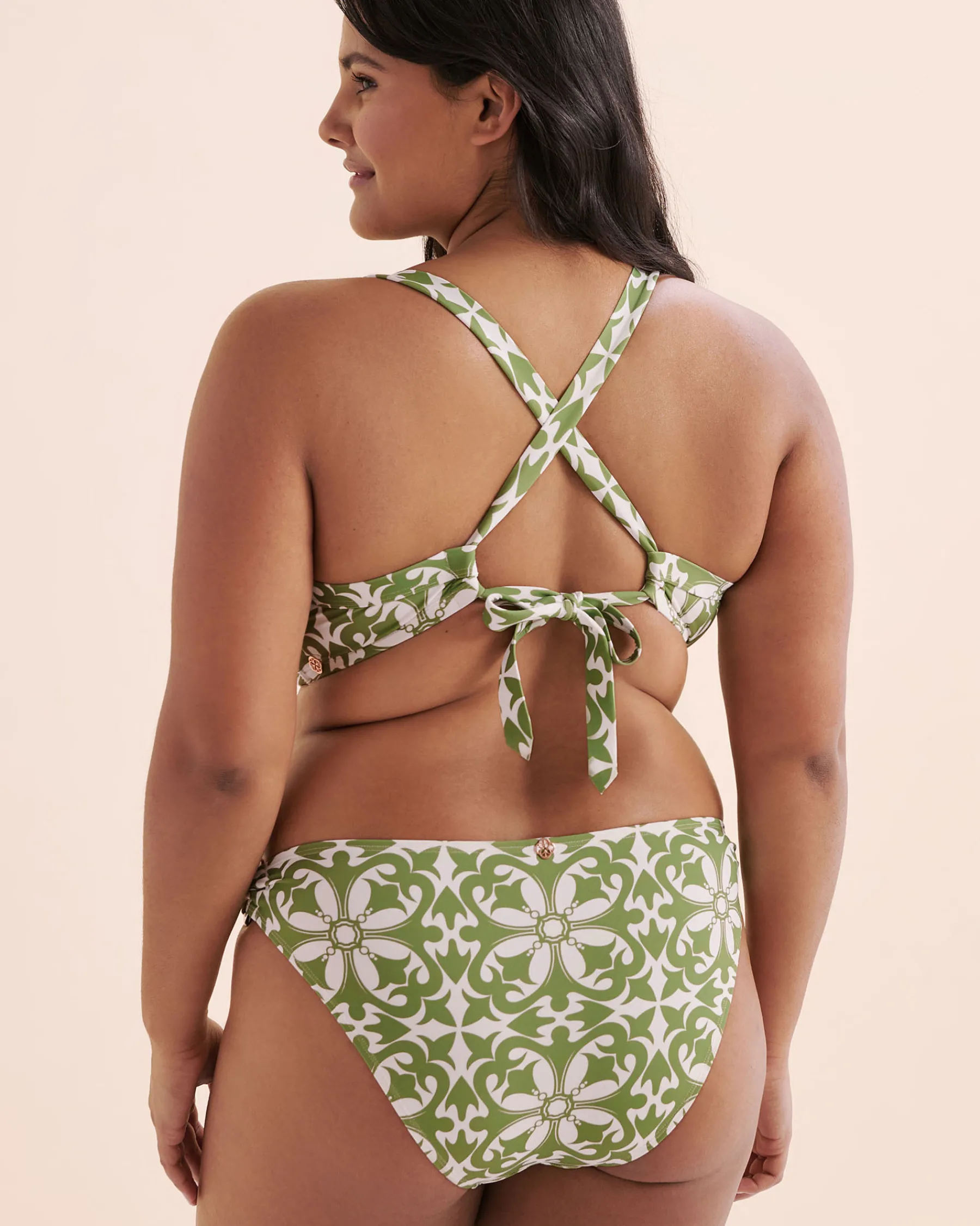 D Cup Plunge Bikini Top*Women D Cup & Up|Bikini Tops