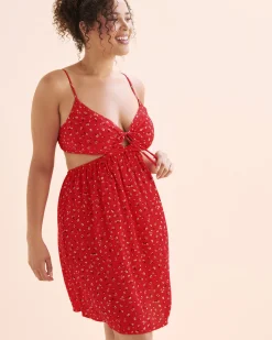 Floral Short Dress*Women Dresses