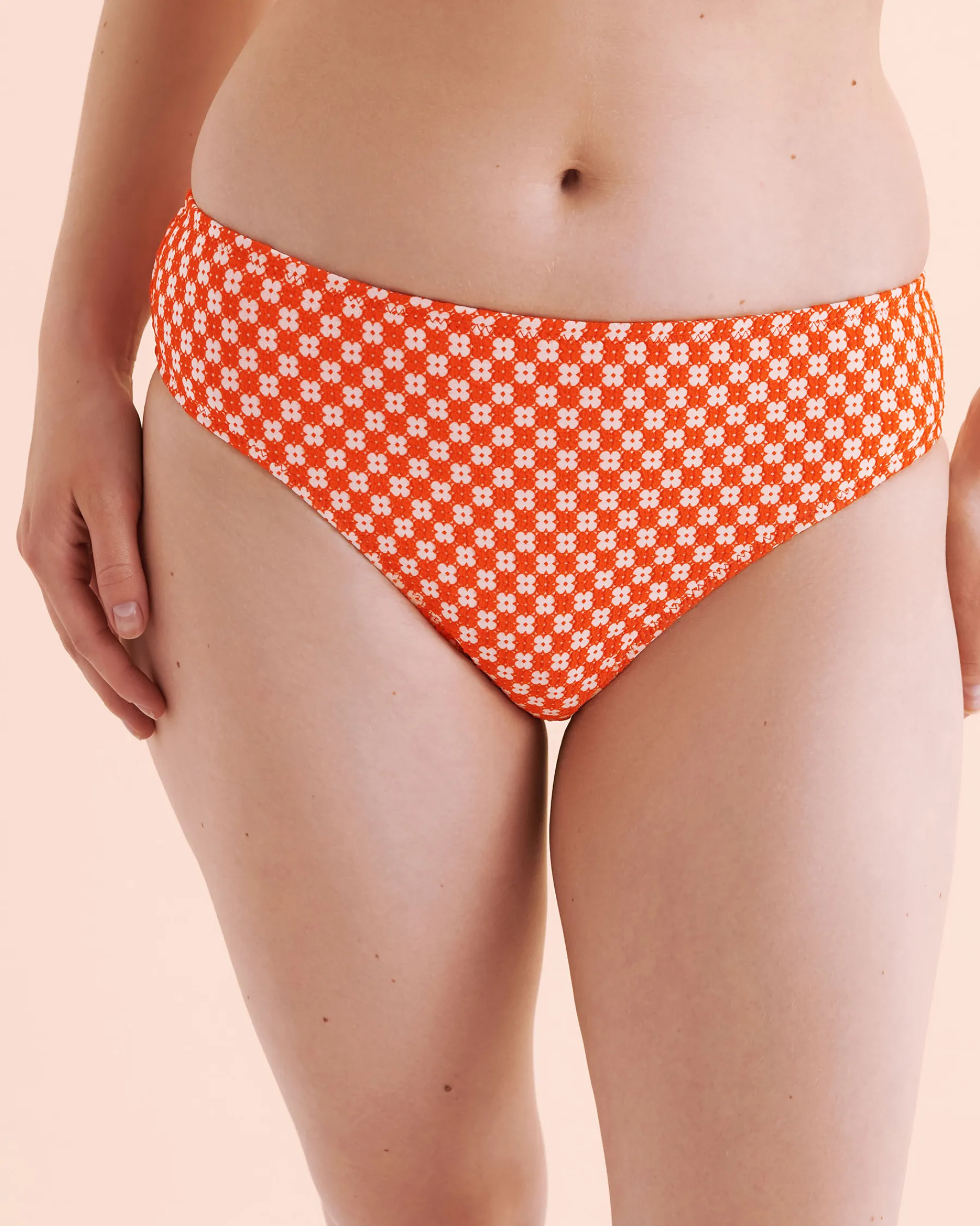 Flower Power Retro Mid Rise Bikini Bottom*Women Bikini Bottoms