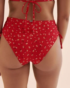 High Rise Cheeky Bikini Bottom*Women Bikini Bottoms