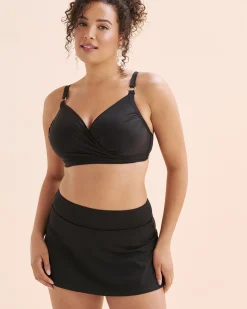 High-Rise Skirt Bikini Bottom*Women Bikini Bottoms
