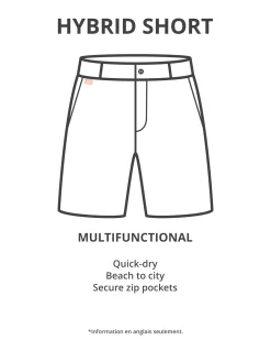 HAMABE Hybrid Shorts* Pants|Shorts