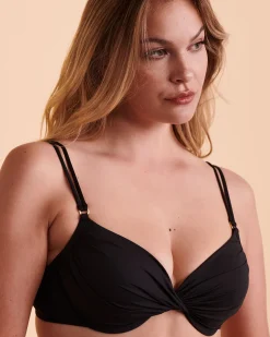 BLEU ROD BEATTIE KORE Plunge Bikini Top*Women Bikini Tops