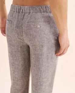 Linen Blend Pants* Pants