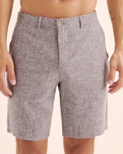 Linen Blend Shorts* Pants|Shorts