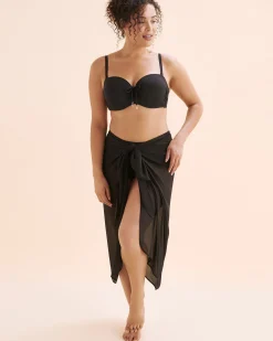 TURQUOISE COUTURE Long Chiffon Pareo*Women Skirts And Sarongs|Kimonos & Cover Ups
