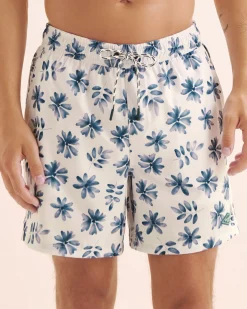 SHORELINE SEVEN Long Liner Volley Swimsuit* Volley Shorts