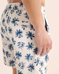 SHORELINE SEVEN Long Liner Volley Swimsuit* Volley Shorts
