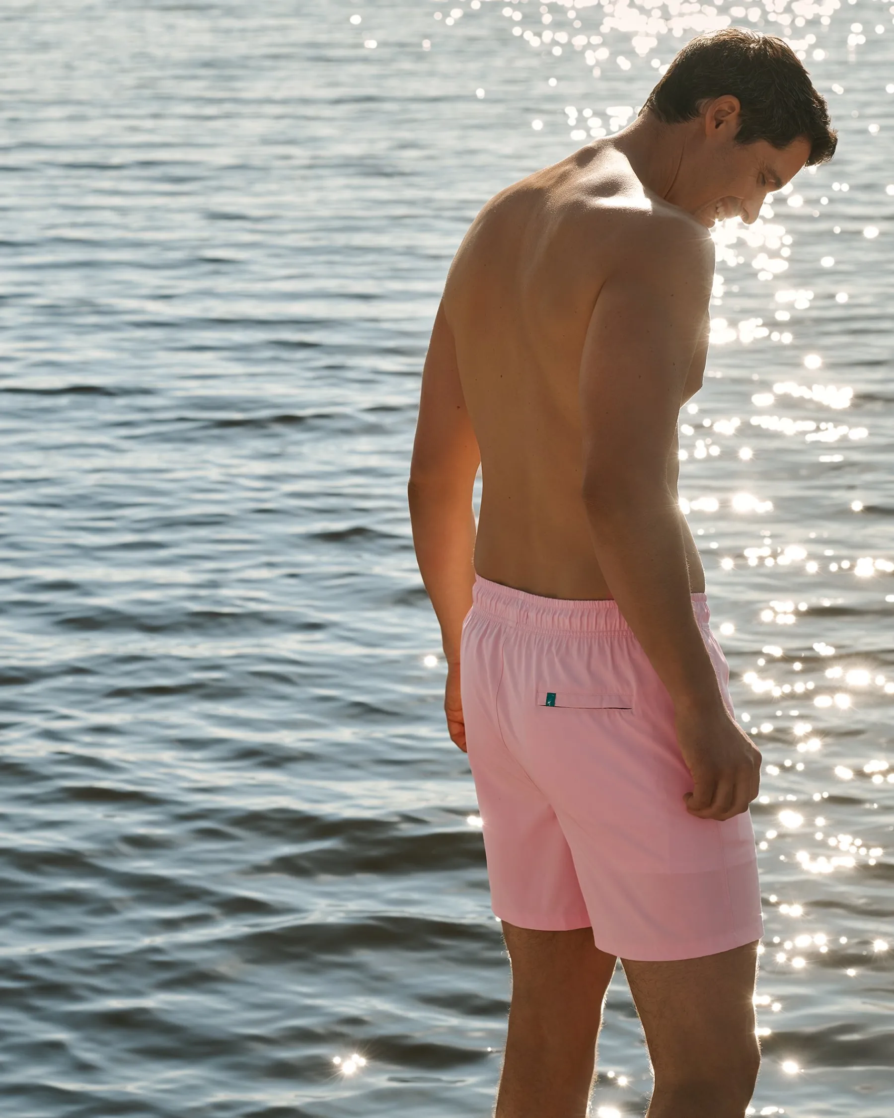 SHORELINE SEVEN Long Liner Volley Swimsuit* Volley Shorts