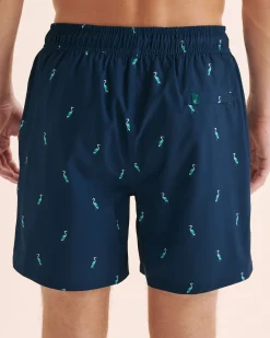 SHORELINE SEVEN Long Liner Volley Swimsuit* Volley Shorts
