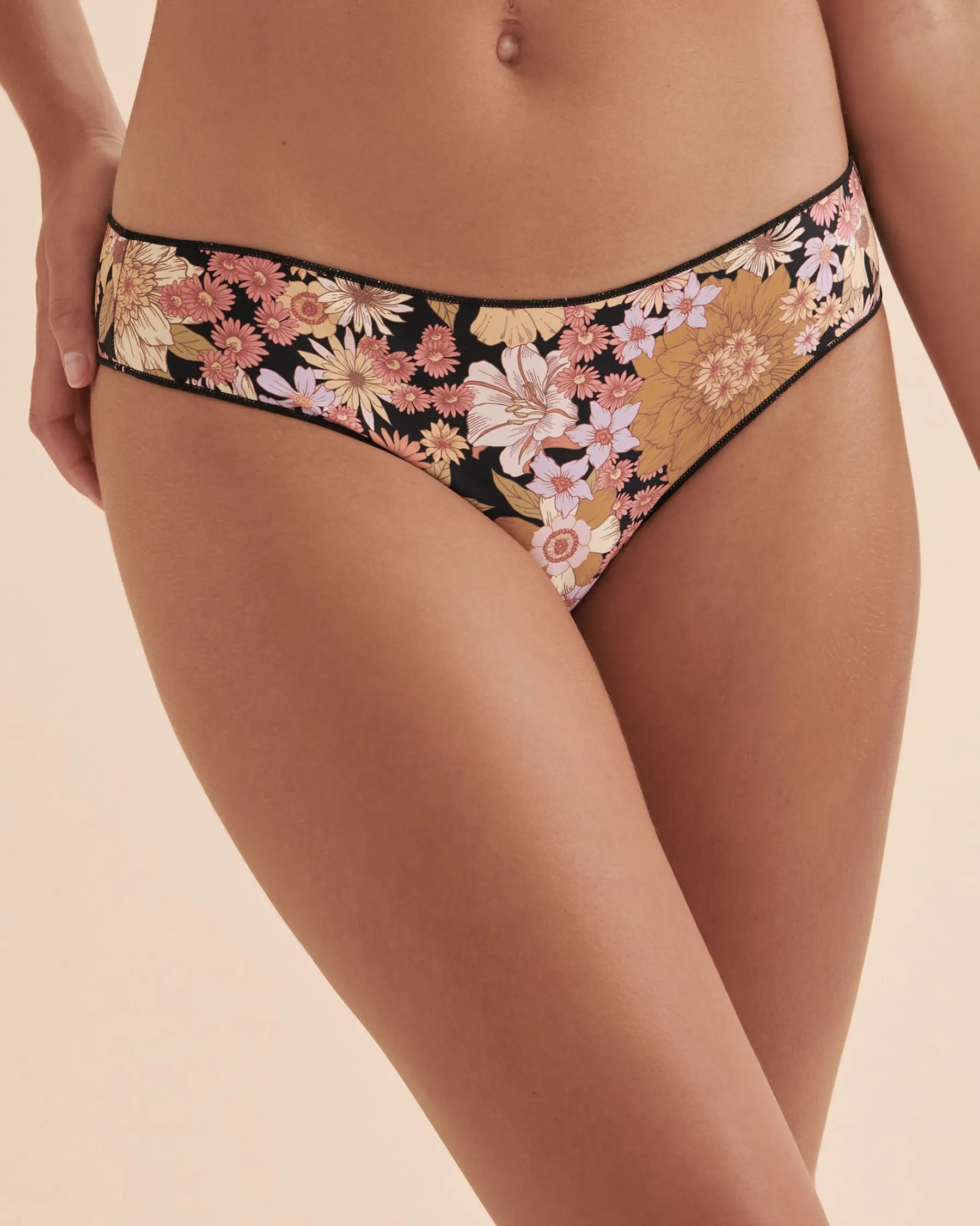 Mystic Floral Cheeky Hipster Bikini Bottom*Women Bikini Bottoms