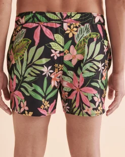 Neon Vibes Retro Volley Swimsuit* Volley Shorts
