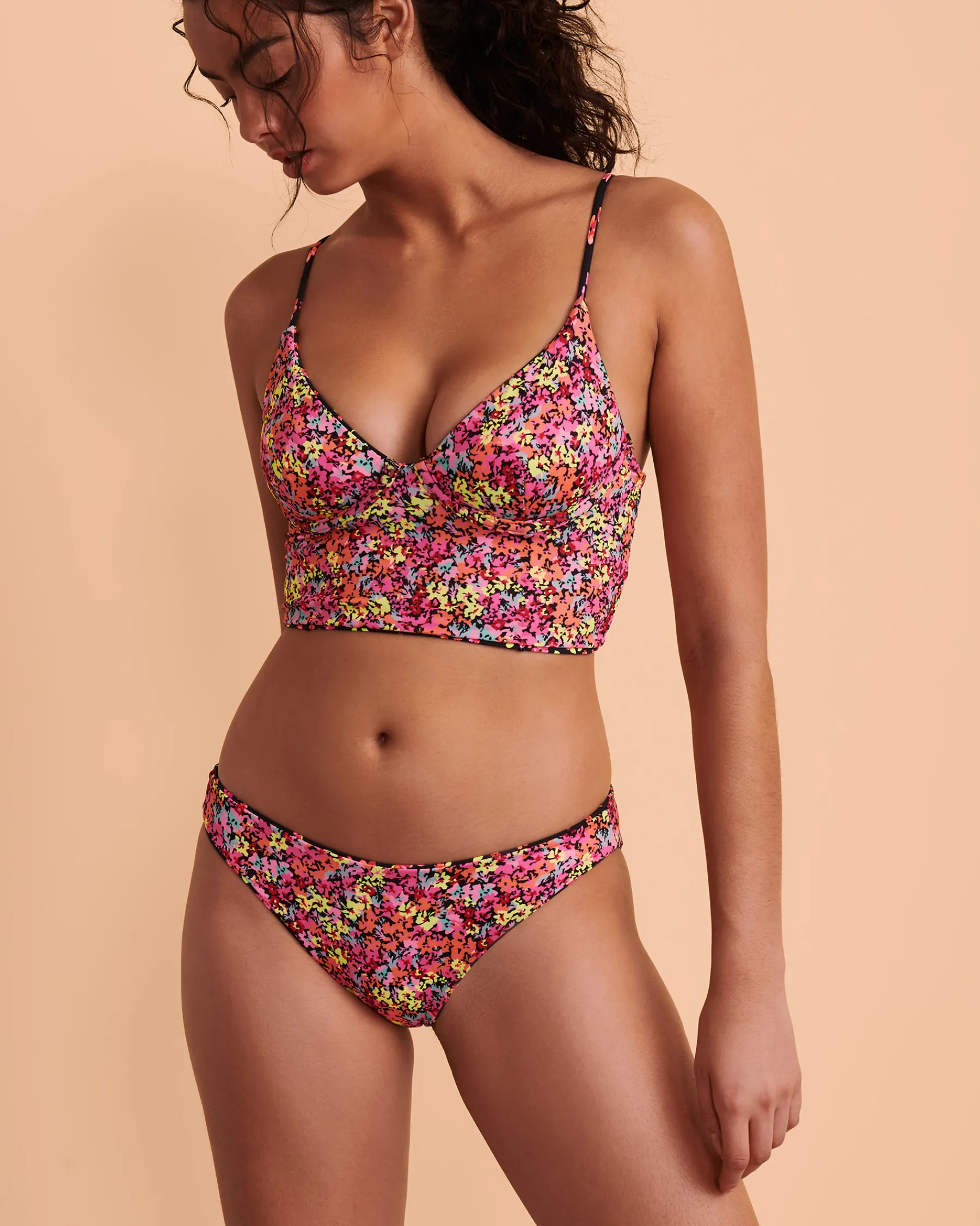 Pansie Reversible Bikini Bottom*Women Bikini Bottoms