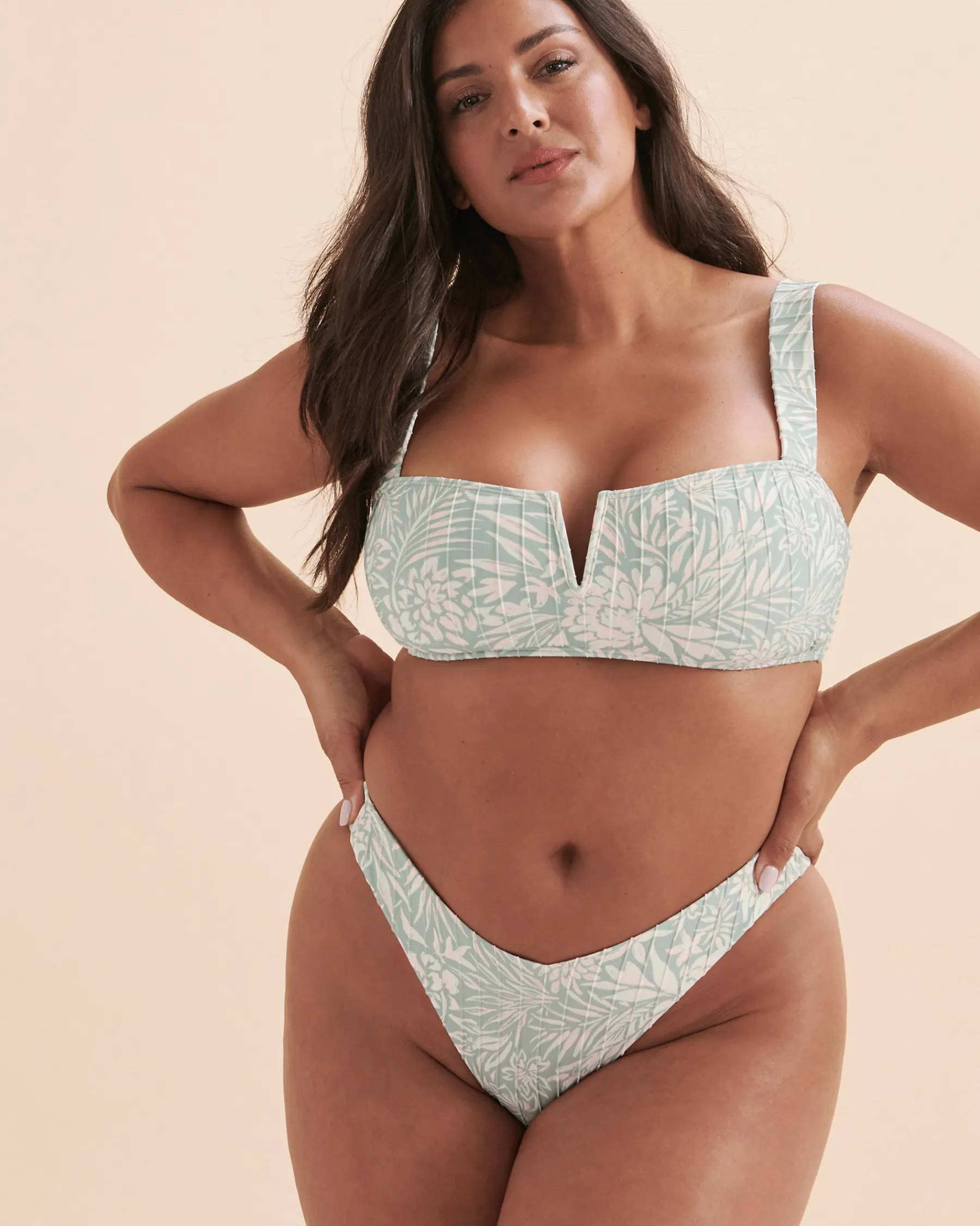 Pt Rib Roxy Love The Coco V-Wire Bikini Top*Women Bikini Tops