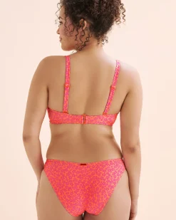 Ribbed D Cup Bralette Bikini Top*Women D Cup & Up|Bikini Tops