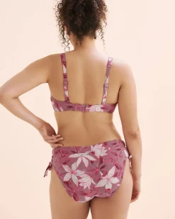 Ribbed D Cup Bralette Bikini Top*Women D Cup & Up|Bikini Tops
