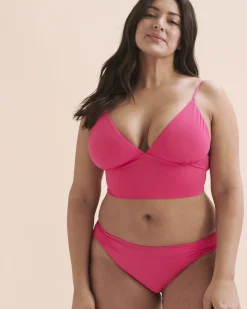 QUINTSOUL Ruched Side Bikini Bottom*Women Bikini Bottoms