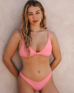O'NEILL Saltwater Solids Pismo Ribbed Bikini Top*Women Bikini Tops