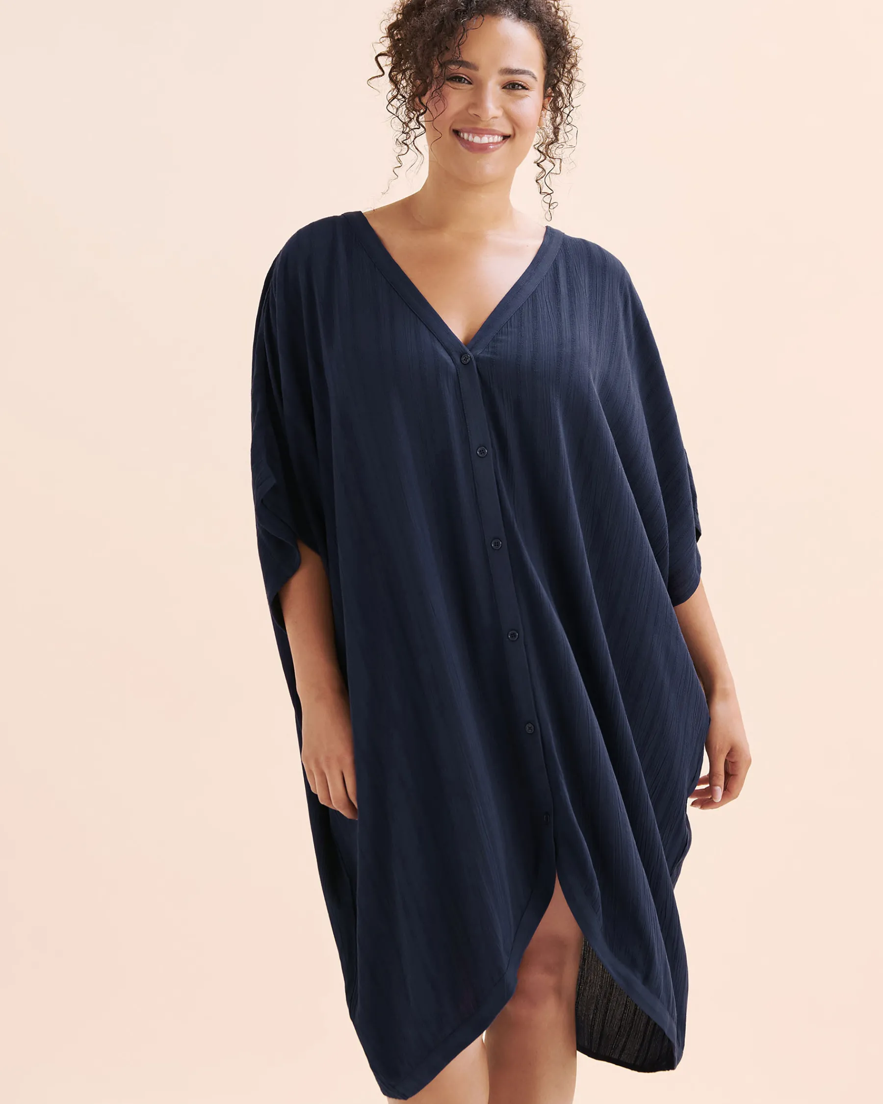 Stripe Caftan*Women Kimonos & Cover Ups