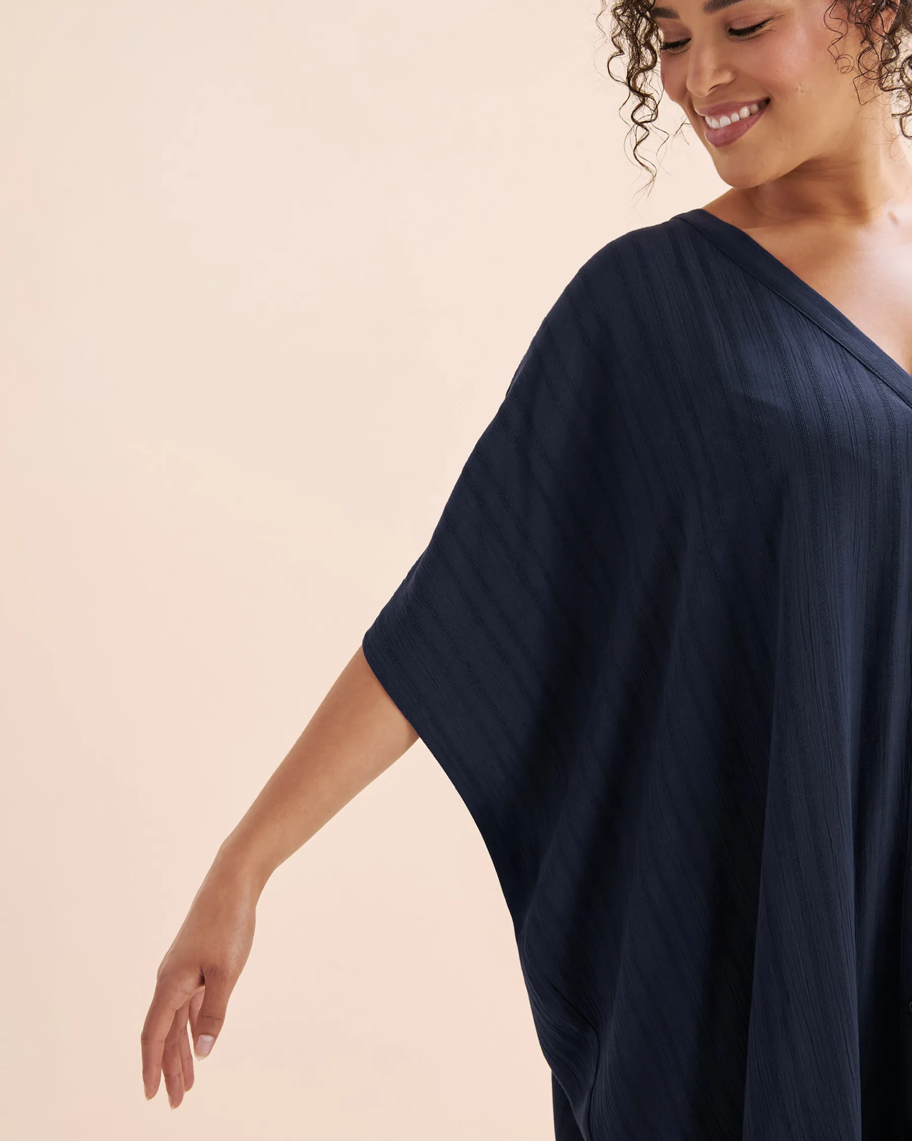 Stripe Caftan*Women Kimonos & Cover Ups