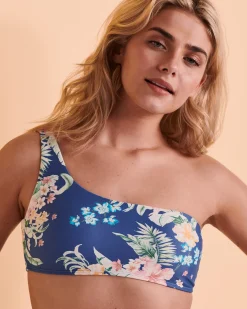 Tulum Tropikal One Shoulder Bikini Top*Women Bikini Tops