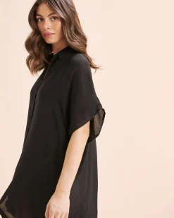 TURQUOISE COUTURE Voile Caftan*Women Tops|Kimonos & Cover Ups