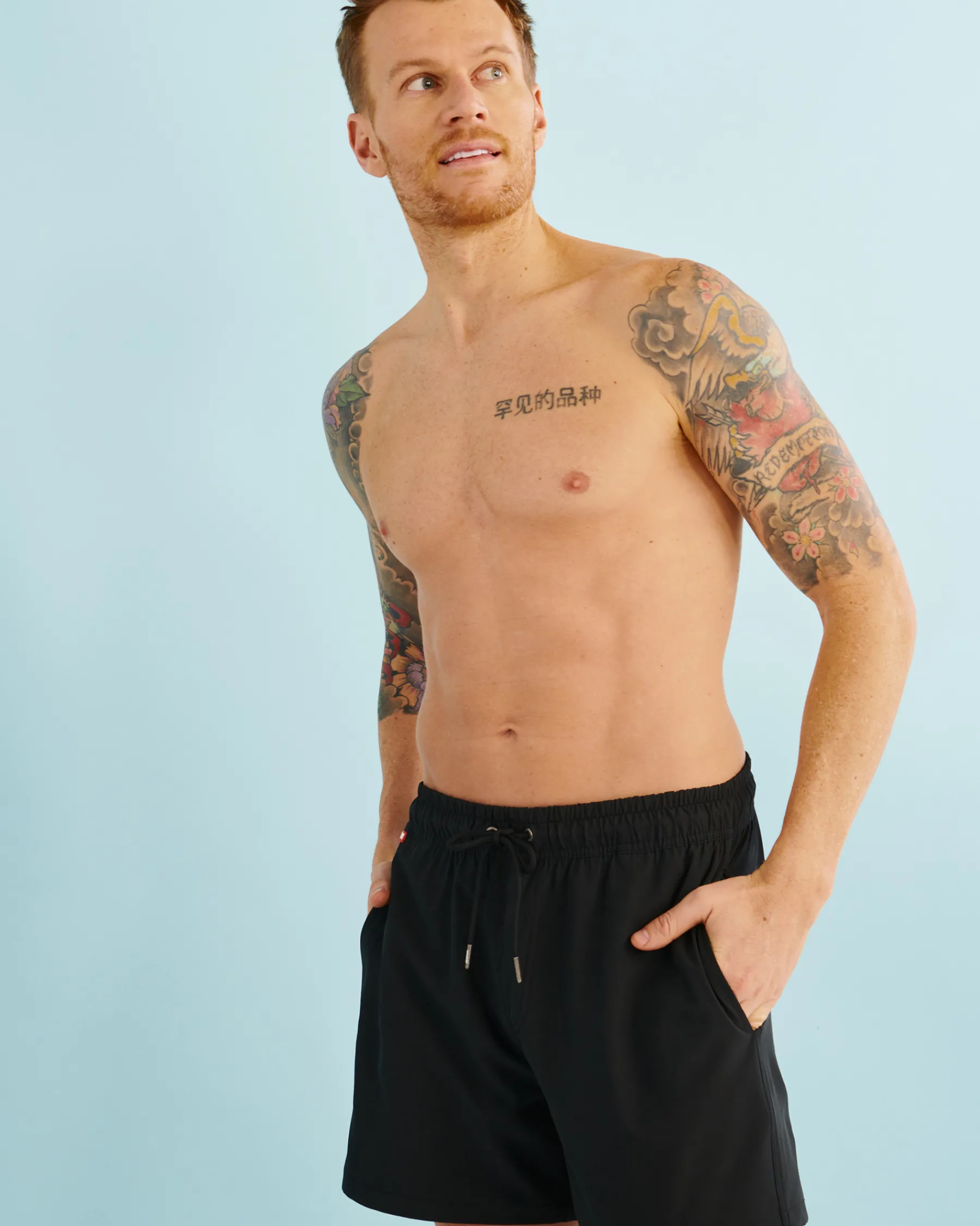 Volley Swimsuit with Mesh Lining* Volley Shorts
